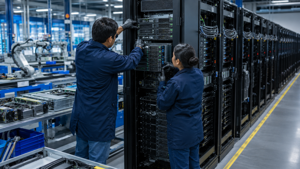 Título: México se convierte en proveedor clave de servidores para la inteligencia artificial